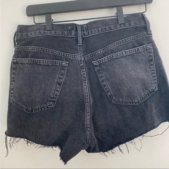 Agolde black cut off sorts size 27 - Picture 2 of 6